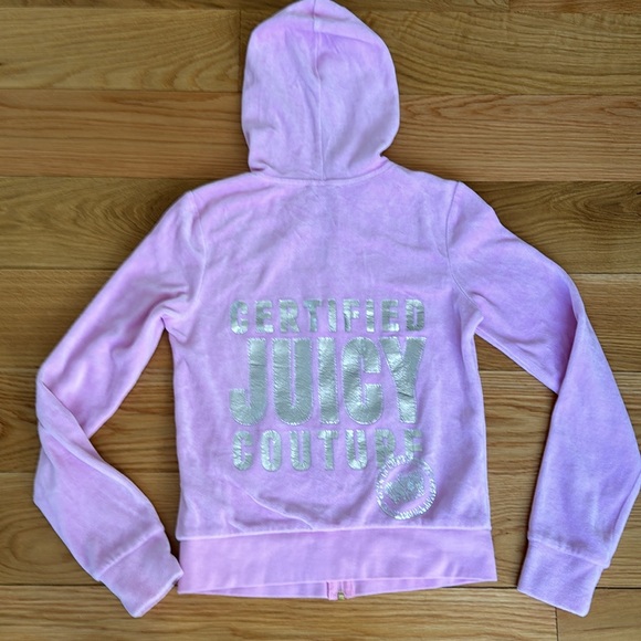 JUICY COUTURE HOODIE, XS - Picture 3 of 6